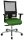 Topstar Bürostuhl Sitness 60, PS69BH W55 Stoff grün, Gestell alu
