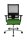 Topstar Bürostuhl Sitness 60, PS69BH W55 Stoff grün, Gestell alu