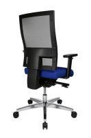 Topstar Bürostuhl Sitness 60, PS69BH W56 Stoff blau, Gestell alu