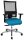 Topstar Bürostuhl Sitness 60, PS69BH W58 Stoff blau, Gestell alu