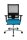 Topstar Bürostuhl Sitness 60, PS69BH W58 Stoff blau, Gestell alu