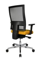 Topstar Bürostuhl Sitness 60, PS69BH W59 Stoff gelb, Gestell alu