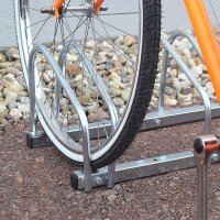 relaxdays Fahrradständer für 5 Fahrräder, 1 St.