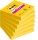 Post-it® Super Sticky Notes Haftnotizen extrastark 654-S6 gelb, 6 Blöcke