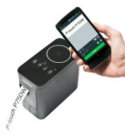 brother P-touch P750W Beschriftungsgerät schwarz
