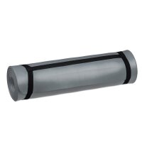 relaxdays Yogamatte grau 60,0 x 180,0 x 1,0 cm