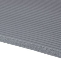 relaxdays Yogamatte grau 60,0 x 180,0 x 1,0 cm
