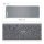 relaxdays Yogamatte grau 60,0 x 180,0 x 1,0 cm