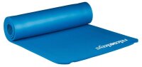 relaxdays Yogamatte blau 60,0 x 180,0 x 1,0 cm