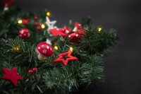Idena Weihnachtskranz LED Dekoleuchte grün