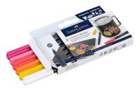FABER-CASTELL Summer breeze Lackmarker farbsortiert 1,5...