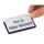 25 DURABLE Clip-Card Namensschilder mit Magnet 7,5 x 4,0 cm