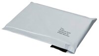 docuCARE® Folienversandtaschen classic light DIN B5 ohne Fenster weiß 100 St.