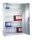 CP Stahlschrank C 2000 Acurado 9480-000 S10565 lichtgrau 4 Fachböden 120,0 x 50,0 x 195,0 cm, aufgebaut, 1 St.
