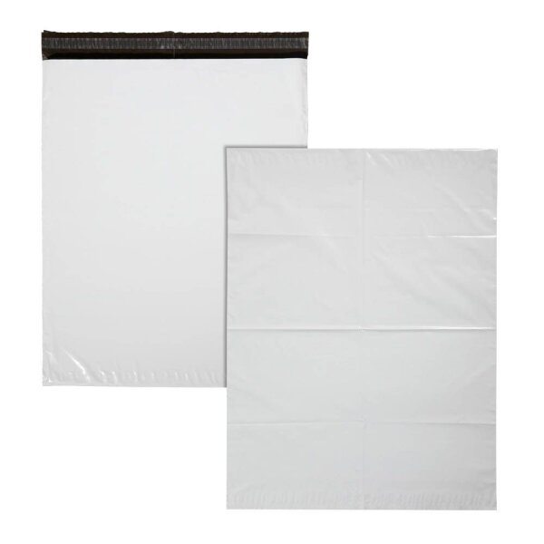 docuCARE® Folienversandtaschen classic light DIN C2 ohne Fenster weiß 100 St.