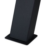 relaxdays Feuerschale schwarz 60,0 cm