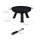 relaxdays Feuerschale schwarz 60,0 cm