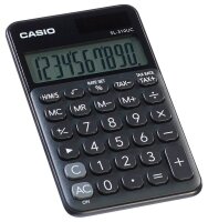 CASIO SL-310UC Taschenrechner schwarz