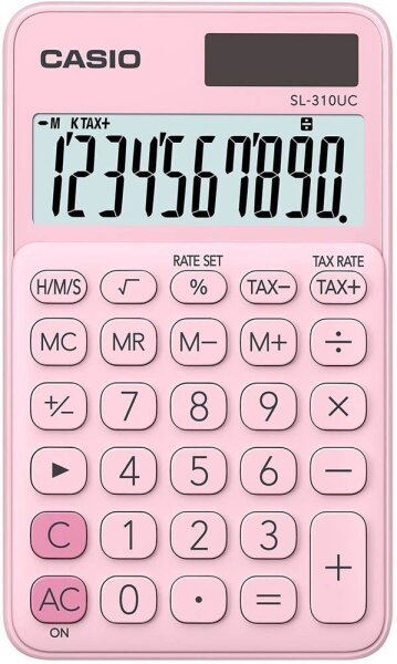 CASIO SL-310UC Taschenrechner rosa