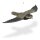 relaxdays Vogelschreck Falke lebensgroß schwarz 58,0 x 35,0 x 8,0 cm