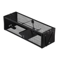 relaxdays Mäuse-Lebendfalle schwarz 39,0 x 12,5 x...