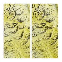 relaxdays Vogelschreck Falke sitzend grau 17,0 x 19,0 x 40,5 cm