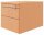 fm Rollcontainer buche 3 Auszüge 43,4 x 60,0 x 40,0 cm