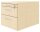 fm Rollcontainer königsahorn 3 Auszüge 43,4 x 60,0 x 40,0 cm