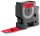 DYMO Schriftband D1 53717 S0720970, 24 mm, schwarz auf rot, 1 St.