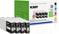 KMP E220VX schwarz, cyan, magenta, gelb Druckerpatronen...