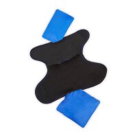 relaxdays Sprunggelenkbandage 10027264_0 schwarz, 1 St.