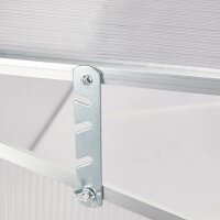 relaxdays Frühbeet Kunststoff transparent rechteckig 100,0 x 50,0 x 50,0 cm, 1 St.