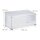 relaxdays Frühbeet Kunststoff transparent rechteckig 100,0 x 50,0 x 50,0 cm, 1 St.