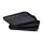 relaxdays Schuhabtropfschale schwarz 35,0 x 27,0 cm