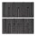 relaxdays Schuhabtropfschale schwarz 35,0 x 27,0 cm