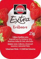 SCHWARTAU  ExtraErdbeere  Konfitüre, 100 St.