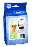 brother LC-3217VAL schwarz, cyan, magenta, gelb...