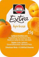 SCHWARTAU  ExtraAprikose  Konfitüre, 100 St.