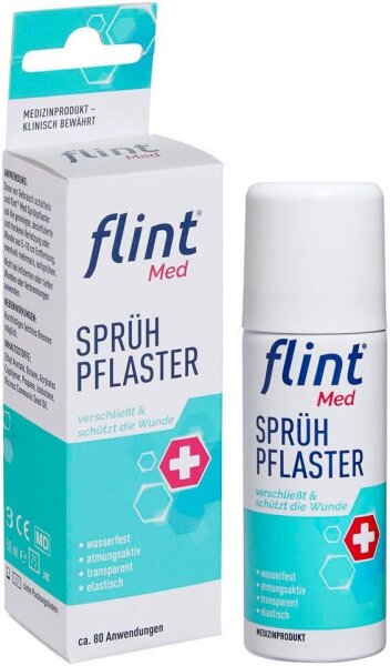 flint Med Sprühpflaster 00894753 transparent, 1 St.