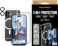PanzerGlass™ 3-in-1 Schutz-Set für Apple...