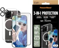PanzerGlass™ 3-in-1 Schutz-Set für Apple...