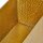 relaxdays Blumenkasten Metall gold rechteckig 40,0 x 12,5 x 13,5 cm, 1 St.