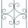 relaxdays Rankgitter Metall dunkelgrün rechteckig 50,0 x 1,5 x 180,0 cm, 2 St.
