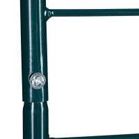 relaxdays Rankgitter Metall dunkelgrün rechteckig 50,0 x 1,5 x 180,0 cm, 2 St.