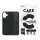 CARE by PanzerGlass® Fashionable Case Handy-Cover für Apple iPhone 16 Plus schwa