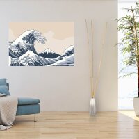 relaxdays Bambusstäbe Holz, Ø ca. 1,0 bis 1,7 cm braun rund, 25 St.