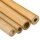 relaxdays Bambusstäbe Holz, Ø ca. 1,0 bis 1,7 cm braun rund, 25 St.