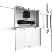 Neomounts TV-Ständer mit Rollen FL50-575WH1 weiß