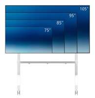 Neomounts TV-Ständer mit Rollen FL50-575WH1 weiß
