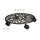 relaxdays Pflanzenroller Metall, Ø 33,5 cm bronze rund, 1 St.